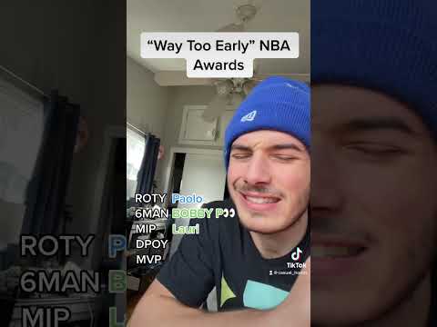 “Way Too Early” NBA Awards🔥🔥 #nba #nbabasketball