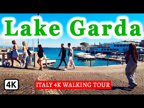 Lake Garda, Italy 🇮🇹 | Desenzano del Garda & Peschiera del Garda ☀️ Spring 2023| 4K Walking Tour