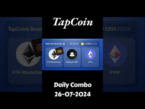 TapCoin 26 July Combo