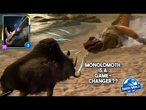 MONOLOMOTH: New Game-Changing APEX in Jurassic World Alive PVP!