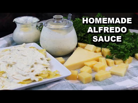 World's Best Homemade Fettuccine Alfredo Sauce: How To Make Alfredo Sauce From Scratch