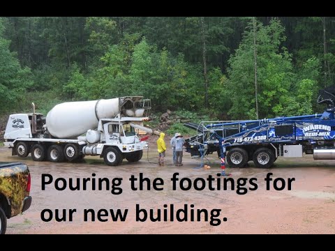 Pouring concrete footings (Nothing goes as planed)