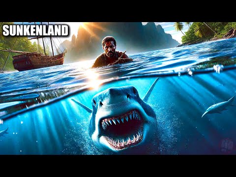 Surviving Day 2 In This Post-Apocalyptic Ocean Survival | Sunkenland