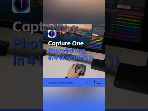 💡 Photo Editing in 4 Ways(Part 1) for Capture One #tourbox #photoediting #CaptureOne #retouching