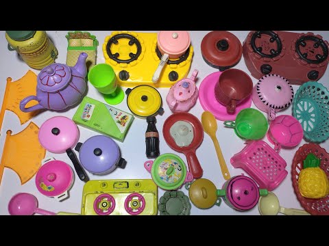 Hello Kitty Satisfying with Unboxing Tiny Kitchen Set Toys | Cooking Toy Video |ASMR Sound