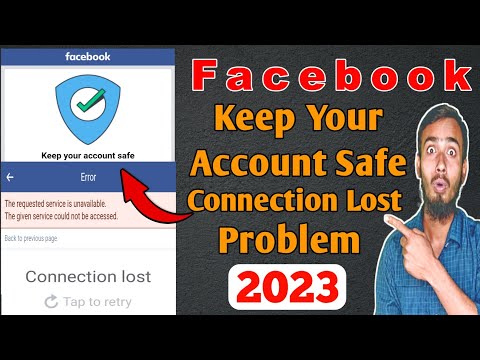 Facebook Keep Your ACCOUNT SAFE 2023 | Facebook The REQUESTED service is UNAVAILABLE 2023