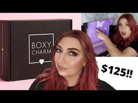 I bought $125 worth of Boxycharm Drop Shop Sale Items! What's in my box?