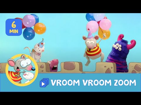 Toopy and Binoo | Binoo’s Party Hat 🎉🎈 | Vroom Vroom Zoom