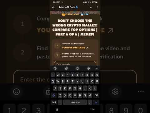 Don’t Choose the Wrong CRYPTO Wallet! Compare Top Options Memefi New video code #memefi