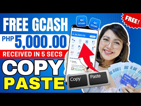 5 SECS LANG FREE P5,000 GCASH RECEIVED AGAD ✅ JUST COPY PASTE WALANG PUHUNAN