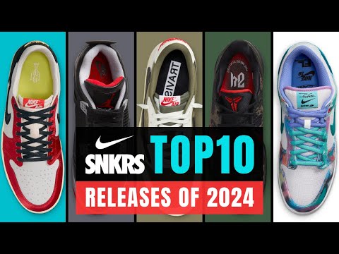 The Most Wanted & Dominated Shoes in Nike SNKRS 2024