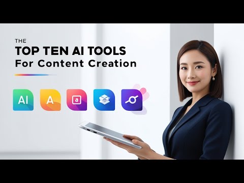 Top 10 AI Tools for content creation | #aitools #contentcreator