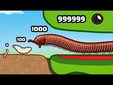 Can I evolve a Worm to MAX SIZE SNAKE?