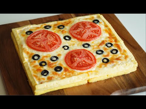 Making Super Simple Pizza | Delicious Tofu Pizza 🍕