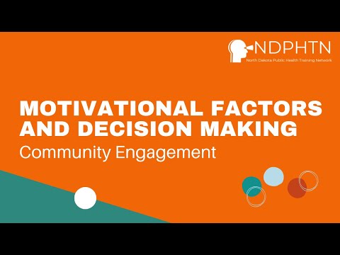 (CE006) Motivational Factors and Decision Making