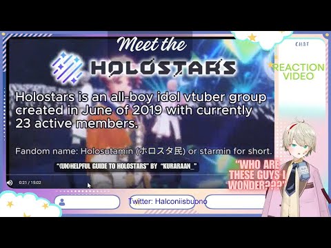 Meet the Holostars!  |  Reaction video