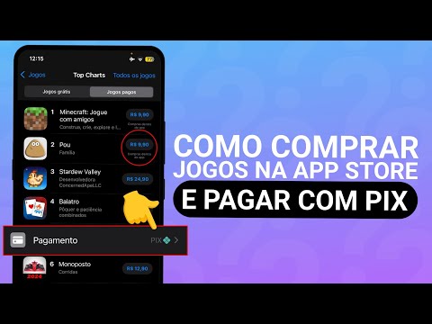 COMO COMPRAR JOGOS NA APP STORE COM PIX