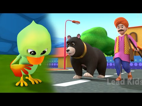 Billi Mausi Billi Mausi + Kalu Madari + Main Tota Main Tota | 3d Kids Rhymes | Hindi Balgeet