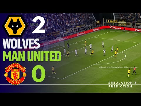 WOLVERHAMPTON 2-0 MANCHESTER UNITED • Highlights • Premier League 24/25 | Simulation/Recreation