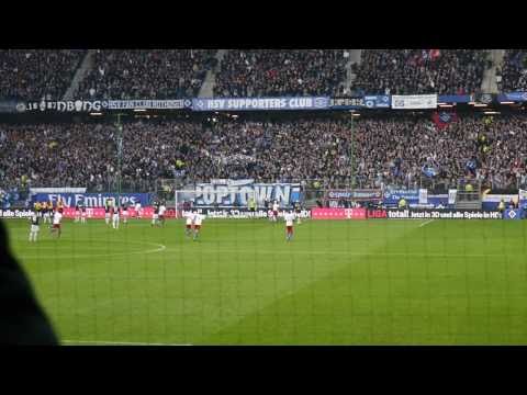 18 03 2011 Bundesliga HamburgerSV vs FC Koln PK Scene