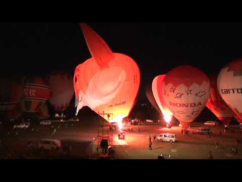 2014佐賀インターナショナルバルーンフェスタ [最終日 夜間係留]