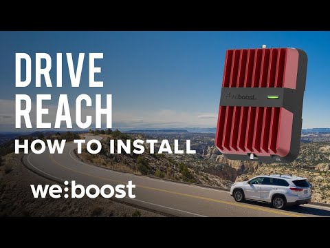 How to Connect the Updated Drive Reach Booster | weBoost