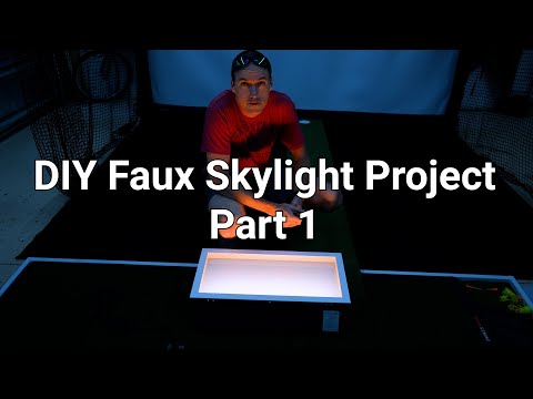 DIY Faux Skylight Project - Part 1, Exploring Off The Shelf Options