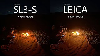 The New LEICA SL3-S VS LEICA Q3 | NIGHT MODE | Camera Test