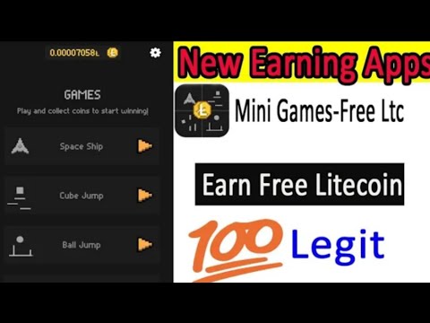 Earn Money MiniGames App | How to Earn Money MiniGames App | Withdraw Proof | MiniGames Free Litcoin