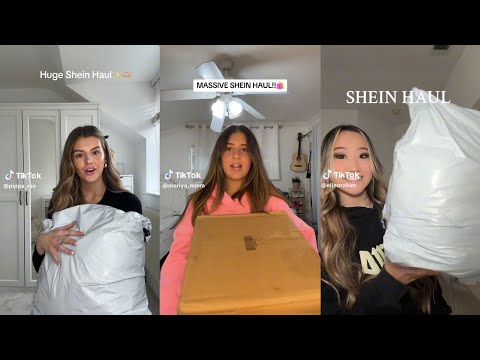 Shein haul - TikTok compilation 🛍️😋