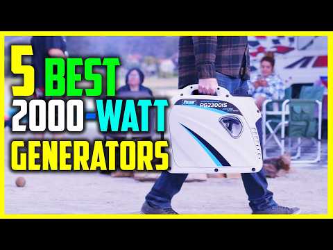 ✅Top 5: Best 2000-Watt Generators in 2024 -The Best 2000-Watt Generators {Reviews}