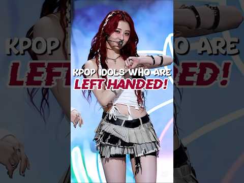 Kpop idols who are left handed #trend #kpop #apt #1million #shorts #video #viralshorts #blackpink