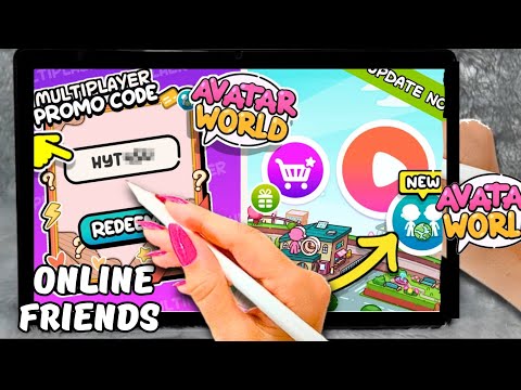 OMINE FRIEND 😍 5 PROMO CODES FOR MODE ACTIVATION MULTIPLAYER // HAPPY GAME WORLD // AVATAR WORLD 🌎