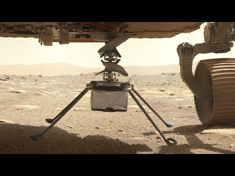 Mars Helicopter Ingenuity is Now Unfolded - Helicopter Deployment Images |  Part 3 [Sol 39]