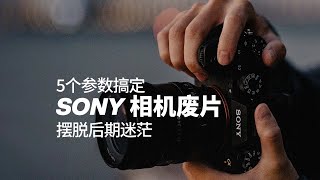 边走边摄｜5个后期设置，搞定我的SONY相机照片调色