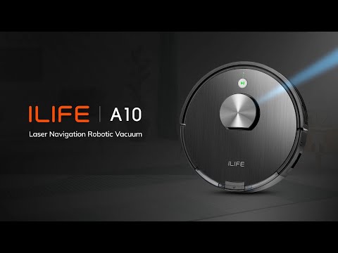 ILIFE A10 Laser Navigation Robotic Vacuum with APP Control