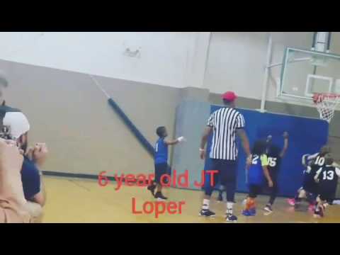 6 year old JT Loper Basketball