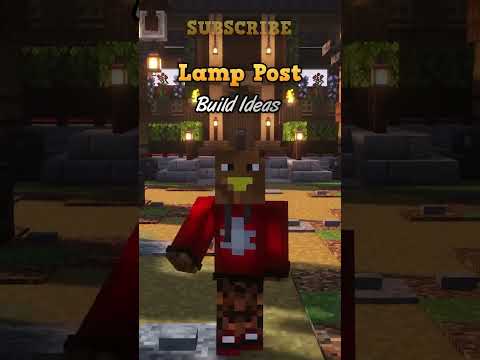 Minecract Lamp Post Build Ideas #minecraft