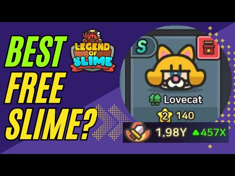 LOVECAT TESTING - BEST FREE SLIME? - Legend of Slime: Idle RPG War