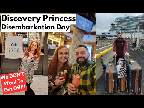 Discovery Princess Last Day On The Ship & The Disembarkation Process Explained-Seattle Here We Come