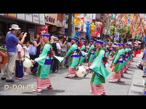 【國府よさこい】高幡不動参道七夕まつり#8 2018/7/7 よさこい