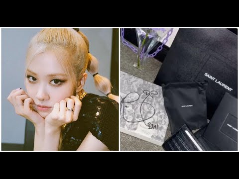 BLACKPINK's Rose gifts all her staff members Saint Laurent wallets