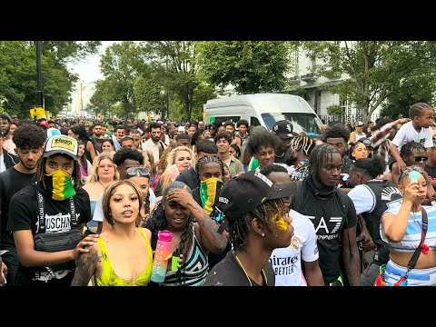 🇬🇧 NOTTING HILL CARNIVAL 2024: ARE YOU READY FOR THIS CROWD? 4K HDR