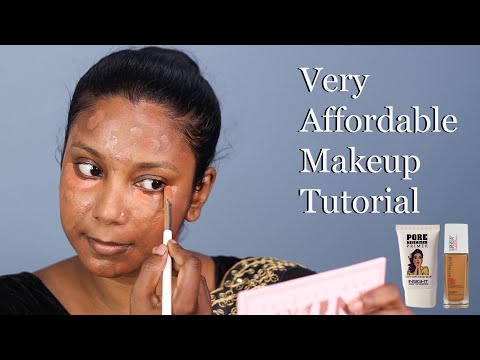 Very Affordable Self Makeup Tutorial Step By Step / Makeup Tutorial For Beginners Under 700/-