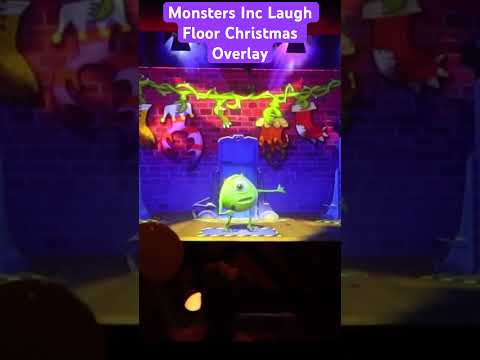 Being Naughty | Monster Inc Laugh Floor | Christmas Overlay  #monstersinc #disneychristmas #mvmcp