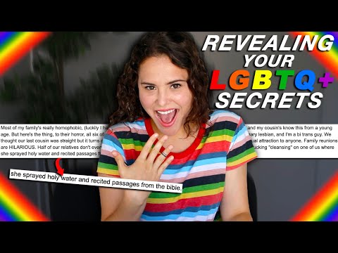 REVEALING YOUR LGBTQ+ SECRETS