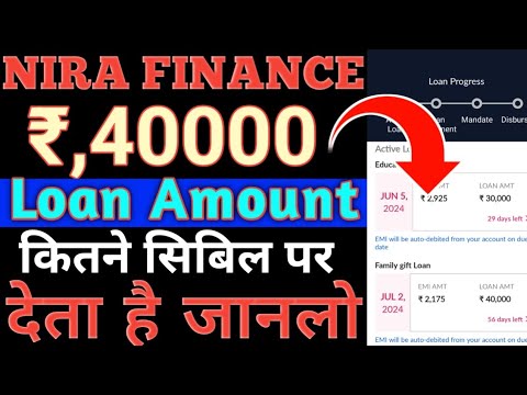 Nira Finance Loan Amount Rs,40000 Approved// Nira कितने सिबिल पर लोन‌ देता है जान लो