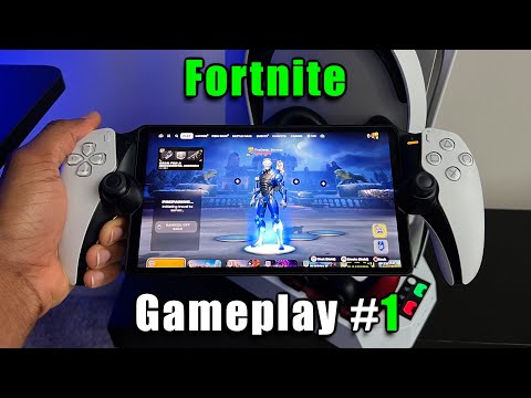 Playstation Portal Fortnite Gameplay