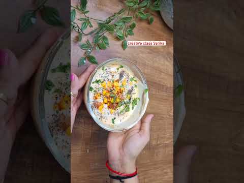 Bhutte ka raita bnte hi sab chat krgye #shorts #indianfood #raita #recipe #creativeclasssarika #easy