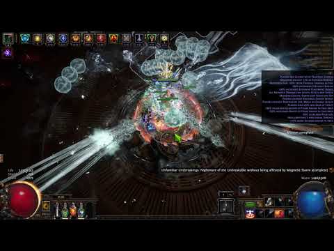 【PoE 3.24 challenge】Nightmare of the Unbreakable without being affected by Magnetic Storm